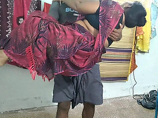 Desi Stepmom in Law Hugging and Fucking in Real Homemade 4k - Big Tits Aunty Gets Creampie