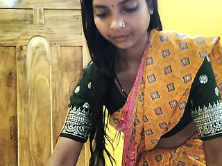 Indian cute couple first night honeymoon fucking in hindi