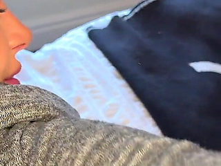 Horny Babe Sucks and Fucks Hard Cock Till Cumload All Over Her Tits