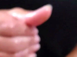 Hot Handjob Slow Motion Cum Shot