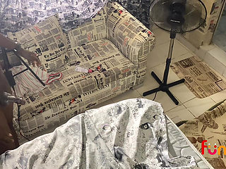 Gisting, Taking Break and Enjoying This Black Thick Pussy