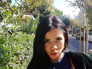 The Sensual Latin Girls Gets Drilled by Italian Male and Squirts Everywhere