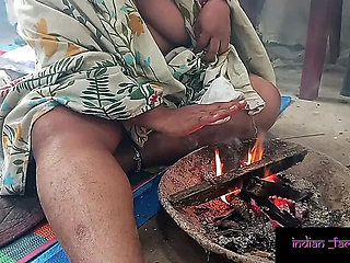 Indian Stepmom Fucks Step Son To Warm Up In Cold Weather - Homemade Taboo Sex