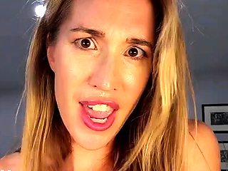 LinaBlackly - Earthquake Busty Wife's Striptease Leads to