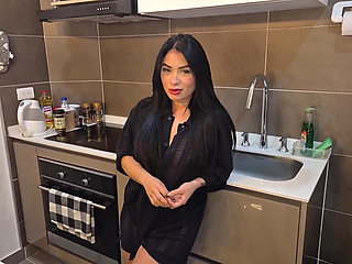 Without Thinking I Fuck My Best Friend's Stepsister While We Watch a Football Game