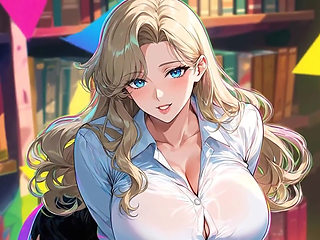 Hot MILF Gets Fucked by Obsessed Student in Library - Uncensored Ai Hentai - Cock Hero