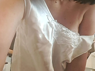 seducing in the kitchen on camera