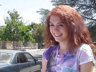 18yo Cute Ginger Cheating on 12inch Monstercock