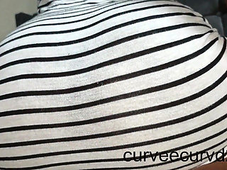 Curvd Big Dick Fucked Ebony Big Ass Bedroom Sex