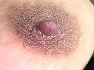 Stepmom sucks very delicious her huge nipples