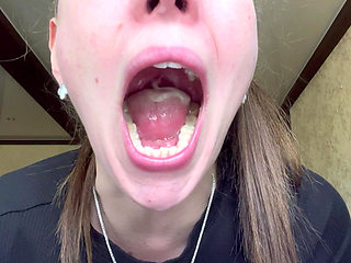 Mucus & Spit Overflow Extreme Close-up Fantasy