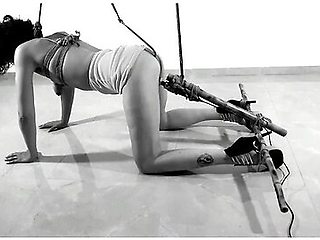 Subspace: Part 2/3 Sub Train - Neck Tie, Gag Ball, Anal Hook, Magic Wand Bondage On Her Knees