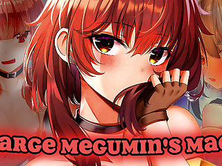 Megumin kindly asks you to charge her magic (Softdom JOI)