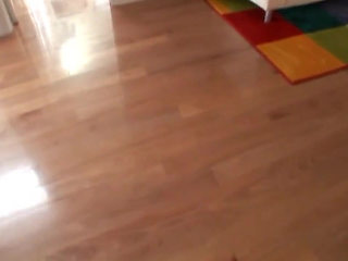 Busty ebony double penetrated by big cocks