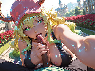 Lucoa Dragon Queen Of BBC (Miss Kobayashi's Dragon Maid) - ATKINS HEAVEN