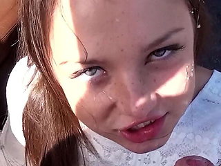 18yo Russian Teen Foxy Di Takes Anal & Facial - Petite & Cute