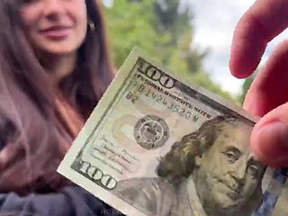 A shy village girl shows her tits and opens her ass to a rude guy