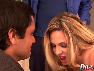 Horny Wife Angela Attison Gets Ass Fucked and Anally Creampied