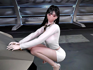 3D Cute Skinny Asian Wife Cheating with BBC