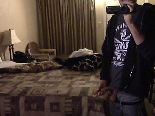 18 Rough Romantic Sex at Hotel with Door Open