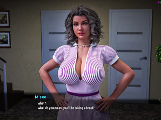 MILFs of Sunville by L7team - Almost Expelled From College, Stepaunty Daisy Knows How to Cheer Him up 70