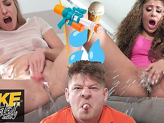 Watch cutesy Michael Fly and Marina Maya's action