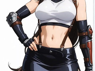 Anime and games girls dancing