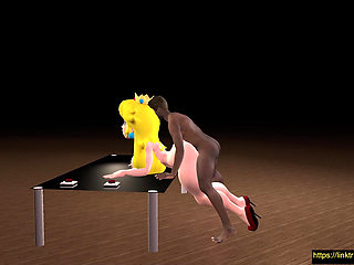 Princess Peach Cheating Mario Doggy Position