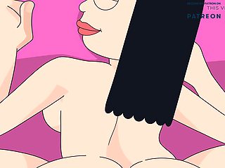 Hayleys Big Tits Bounce in Hentai Zzz Anal Fuck