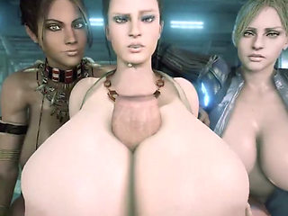 Excella Paizuri Fucks a Hard Gooner Cock Until He Blows His Load on Her Breasts