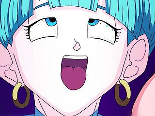 Cheating Wife Bulma's Gets A Birthday Gangbang