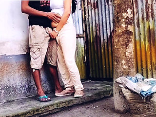 My Hot Bhabi Call me outside for My Bick cock Sucking and fucking hardly in doggy style.