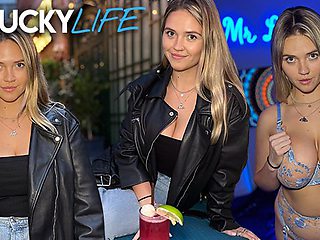Pleasing Angie Faith - gorgeous action - Mr Lucky Life