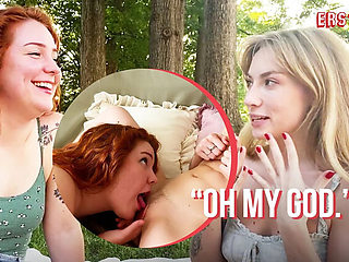 Stella Elle & Blonde Babe Take Turns Eating Pussy - Lesbian Amateur Sex