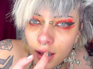 Cum Inside My Clamped Piggy Nose! JOI Nose Fetish