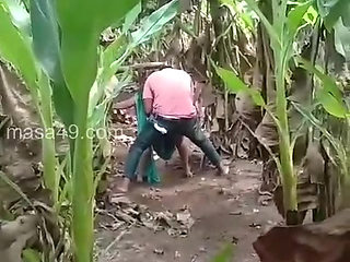 Aunty with Her Lover Catch by Husband