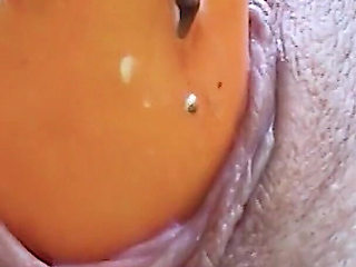 Solo Sex in the Meadow - Hairy MILF Masturbation