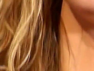 Hairy Blonde Babe Fingers to Ahegao Orgasm Ecstasy