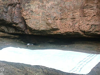 Hanging Out with a Friend at the Beach