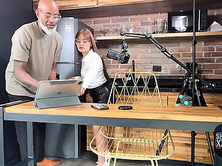 Behind the Scenes Secretary Seduces Boss
