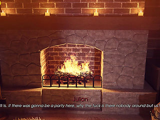 My Pleasure 28 - Julian's Halloween Fun with Julia & Daphne in Haunted House