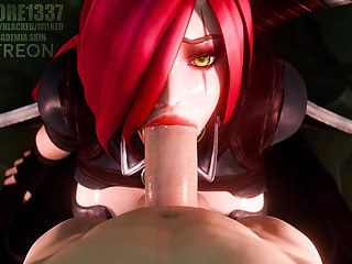 Lol Katarina Sloppy Blowjob POV Rule34 3D