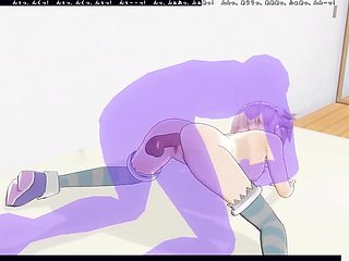 Hentai 3d And 3d Hentai - Creampie Neptunia In The Ass