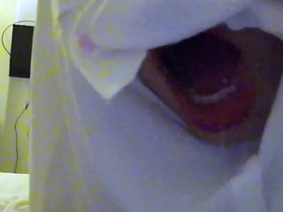 Burka Girl Cum Walk and Piss