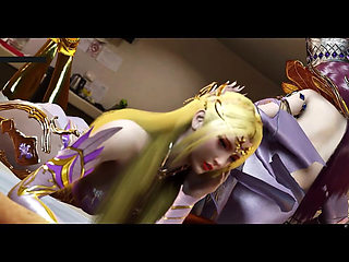 Virtual Goddess of Endless Desire Glow - 3D Animation Hentai