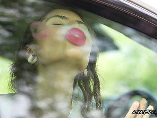 Naughty School Girl Pink Lipstick Marks