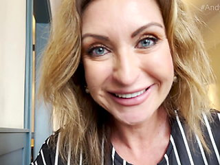 Public POV Blowjob From Hot Big Tits MILF Julia North Inside Coffee Shop