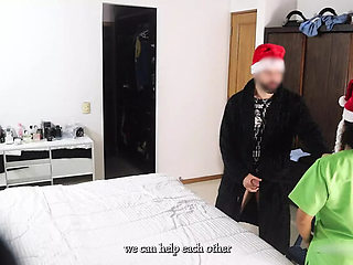 Big Tits Latina Maid Fucked Hard by BBC Part 1