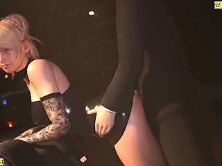 Final Fantasy - Lunafreya Car (Ver 2) 3D Animation