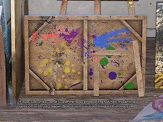 The Three Panels: Wife an Amateur Photo Model and Her Cuckold Husband - Episode 2